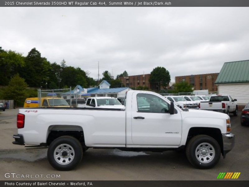 Summit White / Jet Black/Dark Ash 2015 Chevrolet Silverado 3500HD WT Regular Cab 4x4