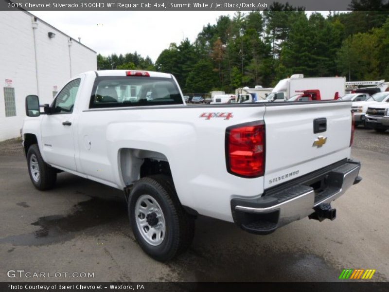  2015 Silverado 3500HD WT Regular Cab 4x4 Summit White