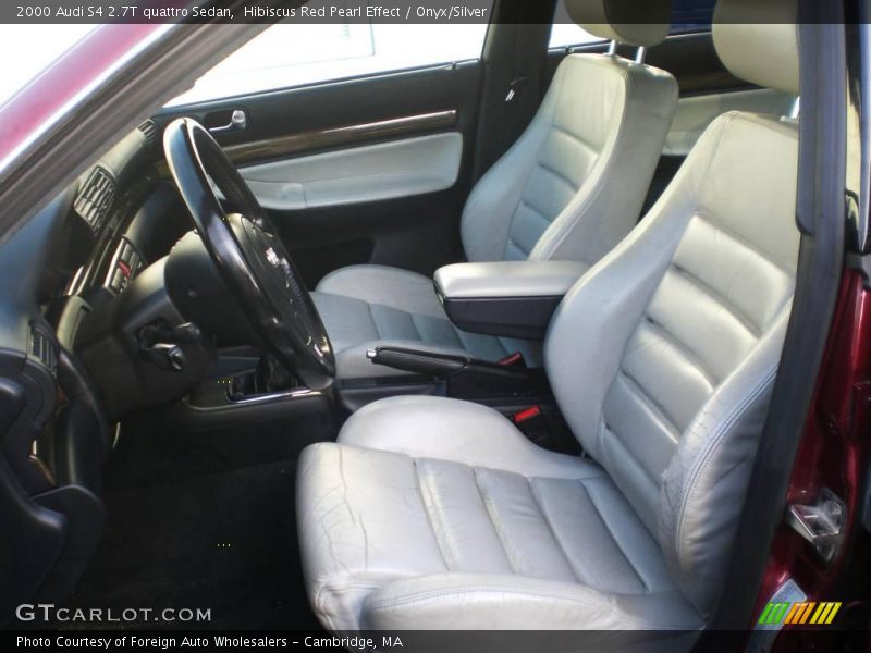 Hibiscus Red Pearl Effect / Onyx/Silver 2000 Audi S4 2.7T quattro Sedan