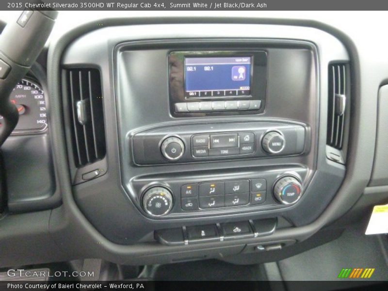 Controls of 2015 Silverado 3500HD WT Regular Cab 4x4