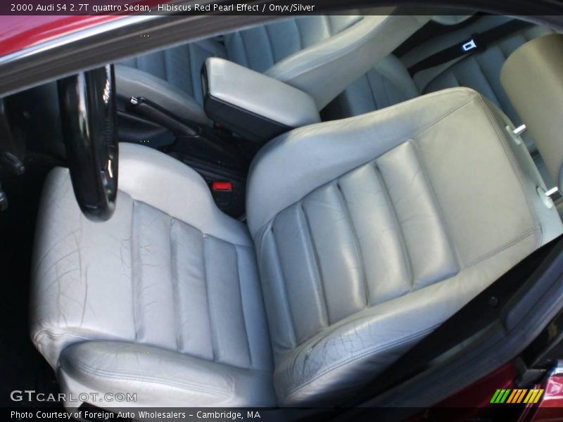 Hibiscus Red Pearl Effect / Onyx/Silver 2000 Audi S4 2.7T quattro Sedan