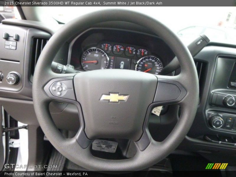  2015 Silverado 3500HD WT Regular Cab 4x4 Steering Wheel