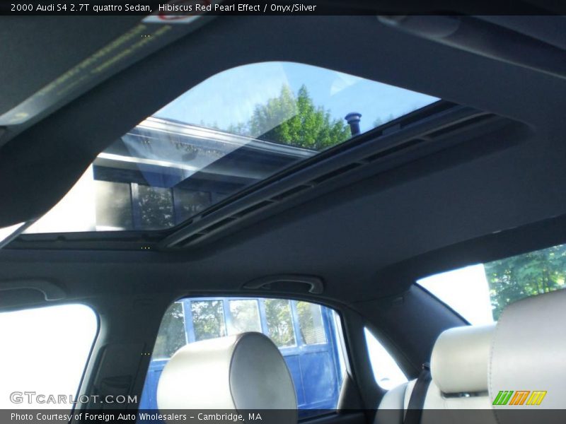 Hibiscus Red Pearl Effect / Onyx/Silver 2000 Audi S4 2.7T quattro Sedan