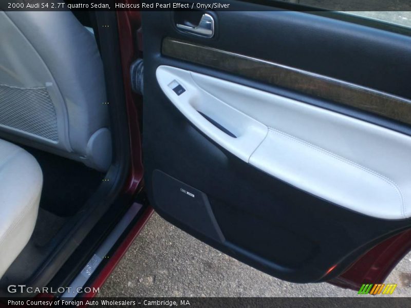 Hibiscus Red Pearl Effect / Onyx/Silver 2000 Audi S4 2.7T quattro Sedan