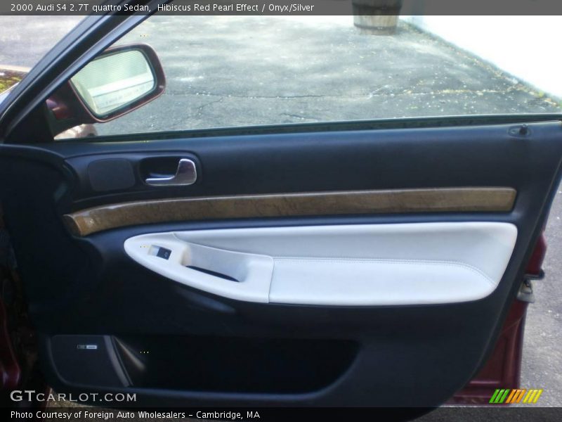 Hibiscus Red Pearl Effect / Onyx/Silver 2000 Audi S4 2.7T quattro Sedan