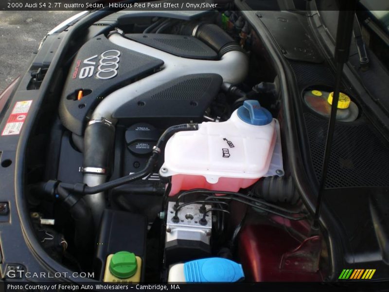 Hibiscus Red Pearl Effect / Onyx/Silver 2000 Audi S4 2.7T quattro Sedan