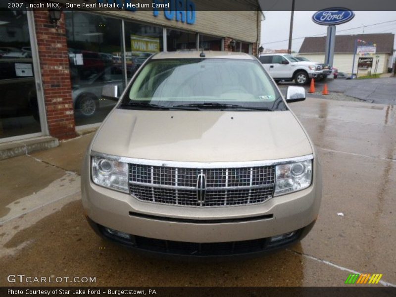 Dune Pearl Metallic / Medium Camel 2007 Lincoln MKX