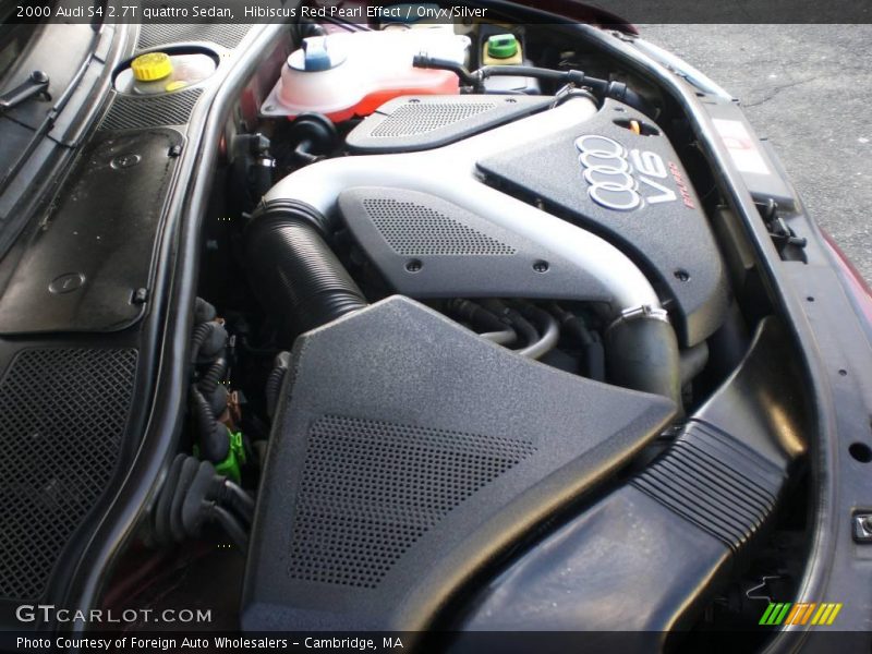 Hibiscus Red Pearl Effect / Onyx/Silver 2000 Audi S4 2.7T quattro Sedan