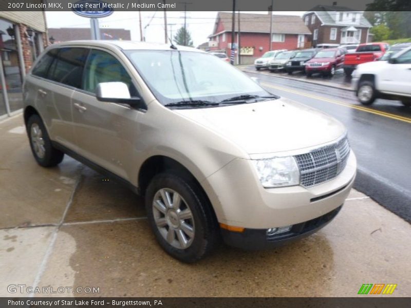 Dune Pearl Metallic / Medium Camel 2007 Lincoln MKX