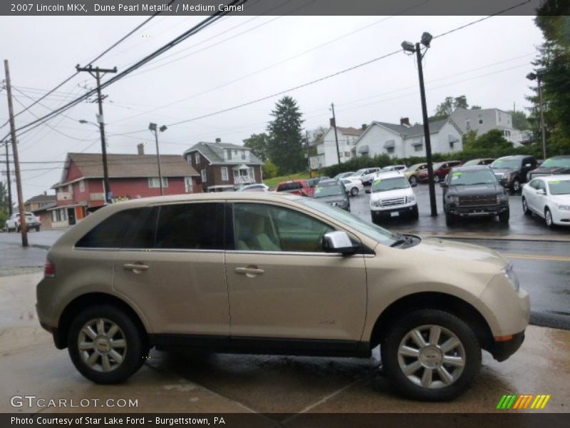 Dune Pearl Metallic / Medium Camel 2007 Lincoln MKX