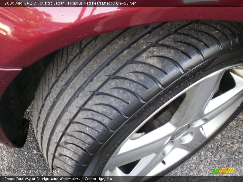 Hibiscus Red Pearl Effect / Onyx/Silver 2000 Audi S4 2.7T quattro Sedan