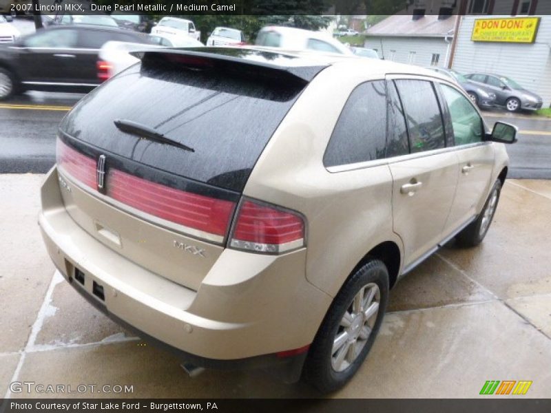 Dune Pearl Metallic / Medium Camel 2007 Lincoln MKX
