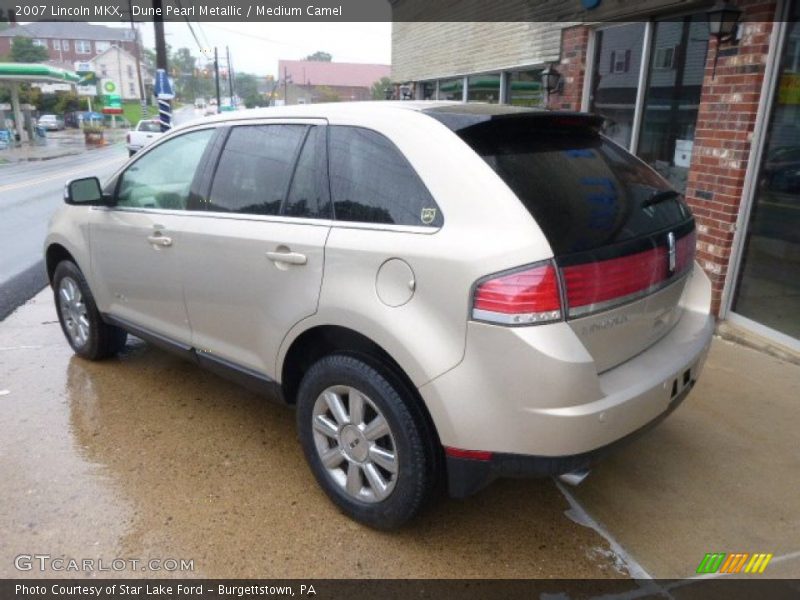 Dune Pearl Metallic / Medium Camel 2007 Lincoln MKX