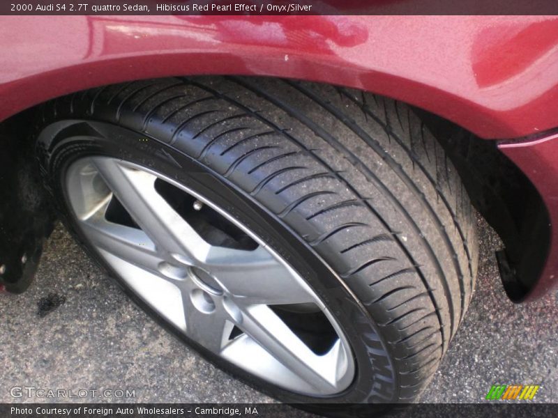 Hibiscus Red Pearl Effect / Onyx/Silver 2000 Audi S4 2.7T quattro Sedan