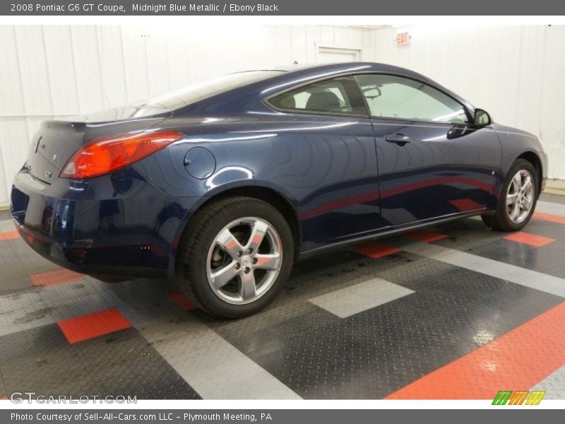 Midnight Blue Metallic / Ebony Black 2008 Pontiac G6 GT Coupe