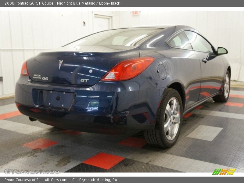 Midnight Blue Metallic / Ebony Black 2008 Pontiac G6 GT Coupe