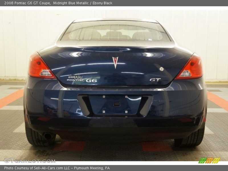 Midnight Blue Metallic / Ebony Black 2008 Pontiac G6 GT Coupe