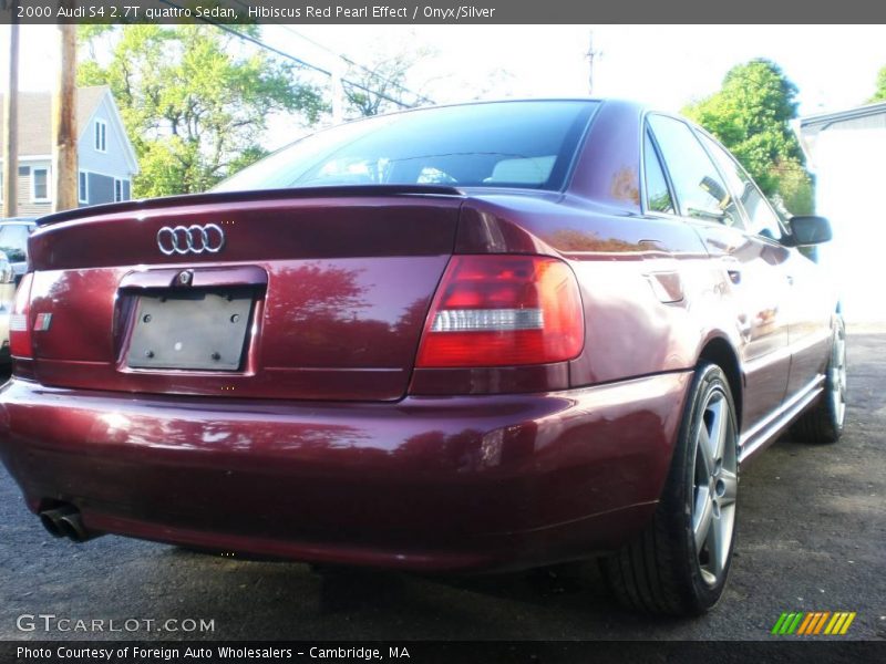 Hibiscus Red Pearl Effect / Onyx/Silver 2000 Audi S4 2.7T quattro Sedan