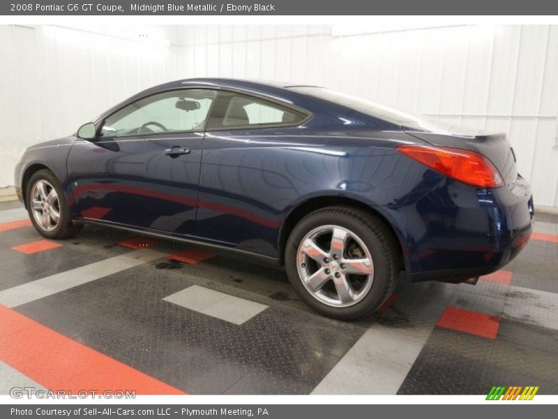 Midnight Blue Metallic / Ebony Black 2008 Pontiac G6 GT Coupe