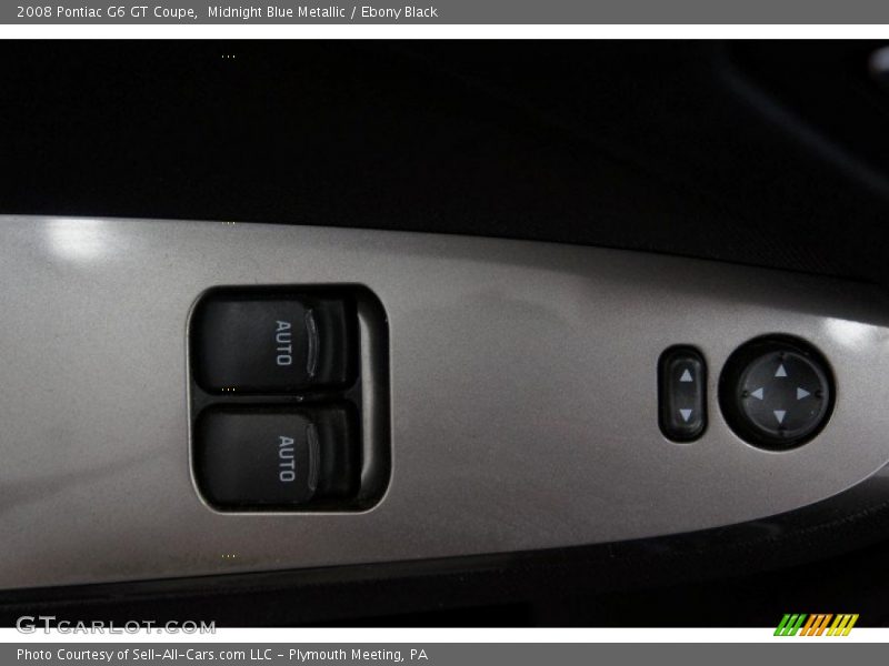 Midnight Blue Metallic / Ebony Black 2008 Pontiac G6 GT Coupe