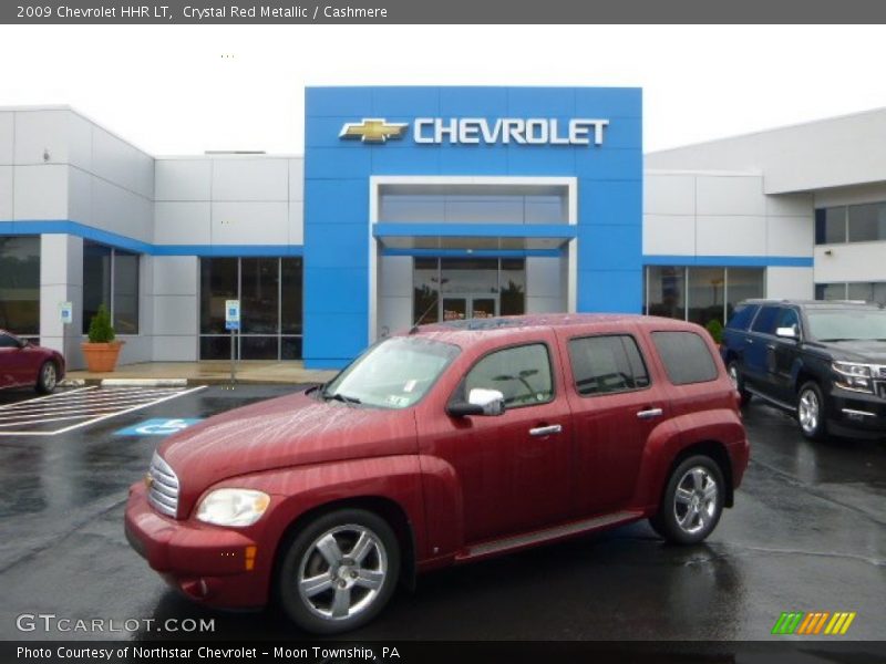 Crystal Red Metallic / Cashmere 2009 Chevrolet HHR LT