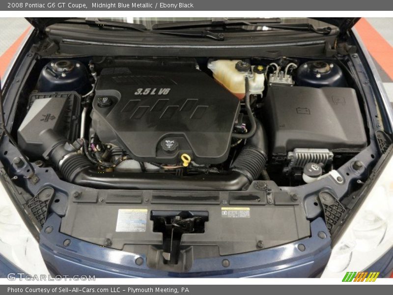 Midnight Blue Metallic / Ebony Black 2008 Pontiac G6 GT Coupe