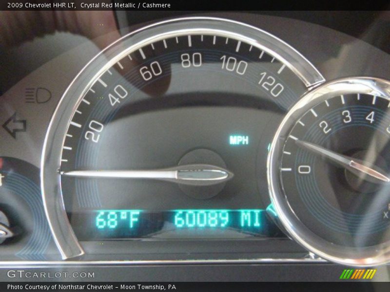 Crystal Red Metallic / Cashmere 2009 Chevrolet HHR LT