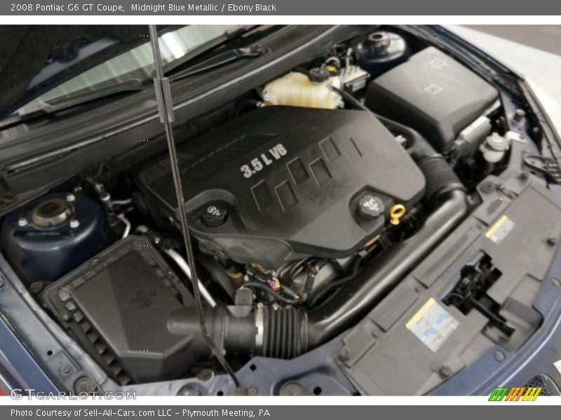 Midnight Blue Metallic / Ebony Black 2008 Pontiac G6 GT Coupe