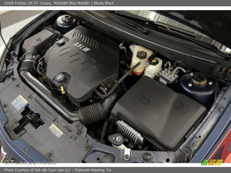 Midnight Blue Metallic / Ebony Black 2008 Pontiac G6 GT Coupe