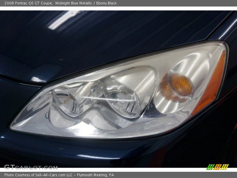 Midnight Blue Metallic / Ebony Black 2008 Pontiac G6 GT Coupe