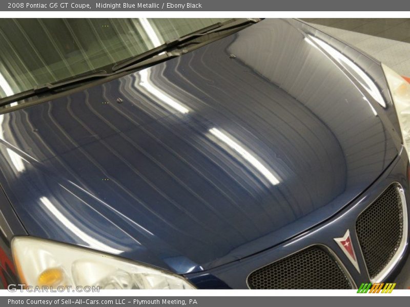 Midnight Blue Metallic / Ebony Black 2008 Pontiac G6 GT Coupe