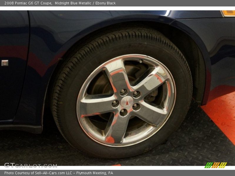 Midnight Blue Metallic / Ebony Black 2008 Pontiac G6 GT Coupe