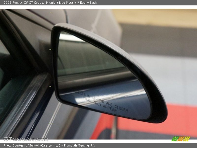 Midnight Blue Metallic / Ebony Black 2008 Pontiac G6 GT Coupe