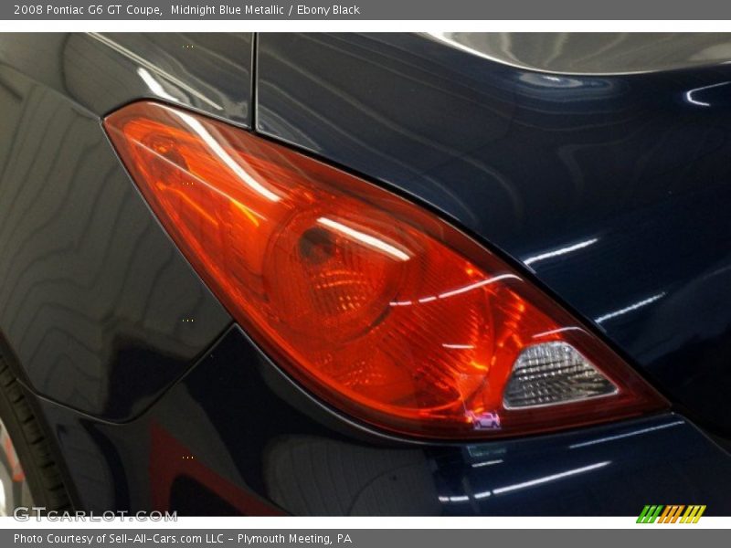 Midnight Blue Metallic / Ebony Black 2008 Pontiac G6 GT Coupe