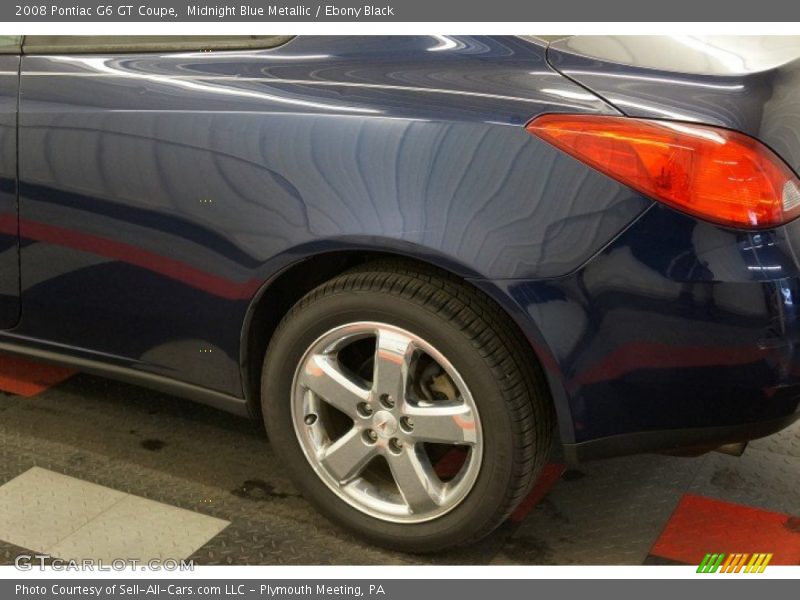 Midnight Blue Metallic / Ebony Black 2008 Pontiac G6 GT Coupe