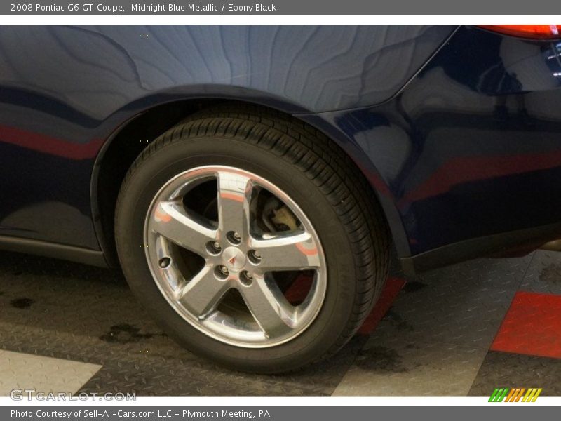 Midnight Blue Metallic / Ebony Black 2008 Pontiac G6 GT Coupe