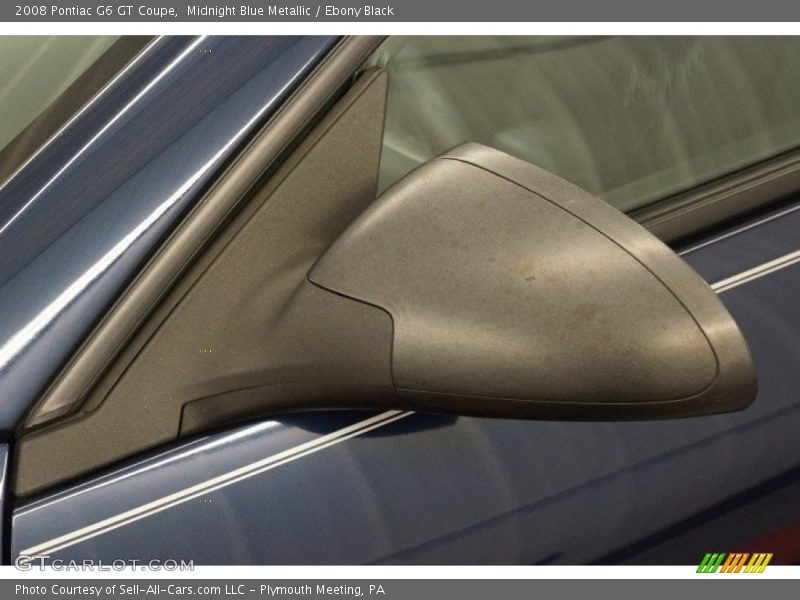 Midnight Blue Metallic / Ebony Black 2008 Pontiac G6 GT Coupe