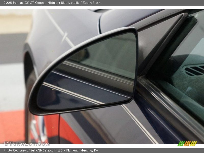 Midnight Blue Metallic / Ebony Black 2008 Pontiac G6 GT Coupe