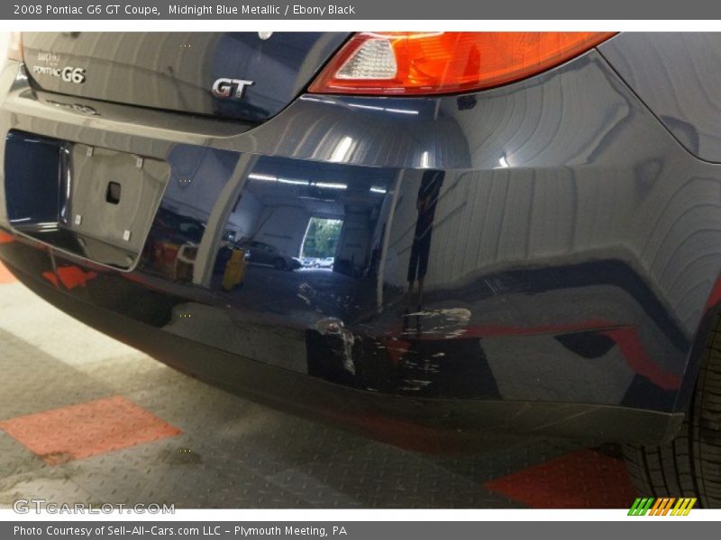 Midnight Blue Metallic / Ebony Black 2008 Pontiac G6 GT Coupe