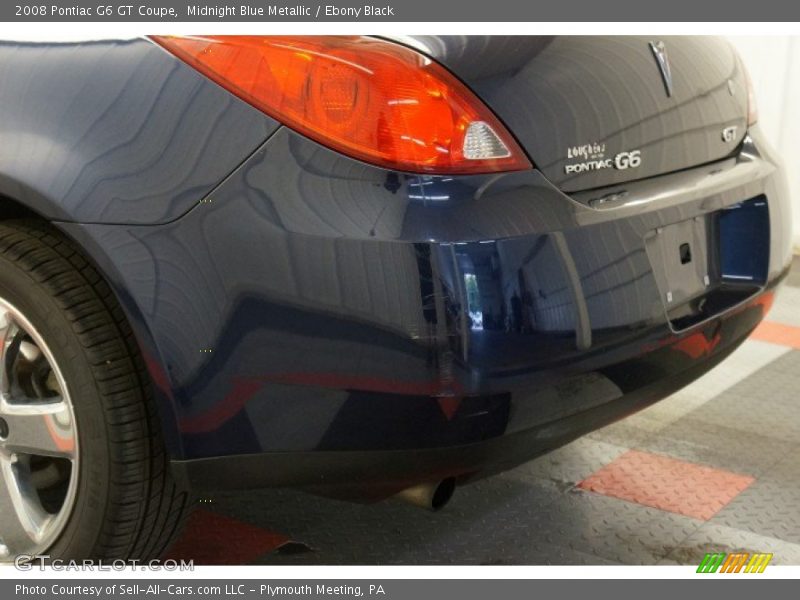 Midnight Blue Metallic / Ebony Black 2008 Pontiac G6 GT Coupe