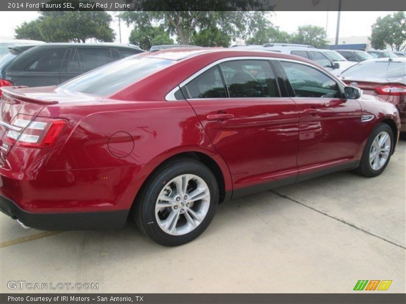 Ruby Red / Dune 2014 Ford Taurus SEL