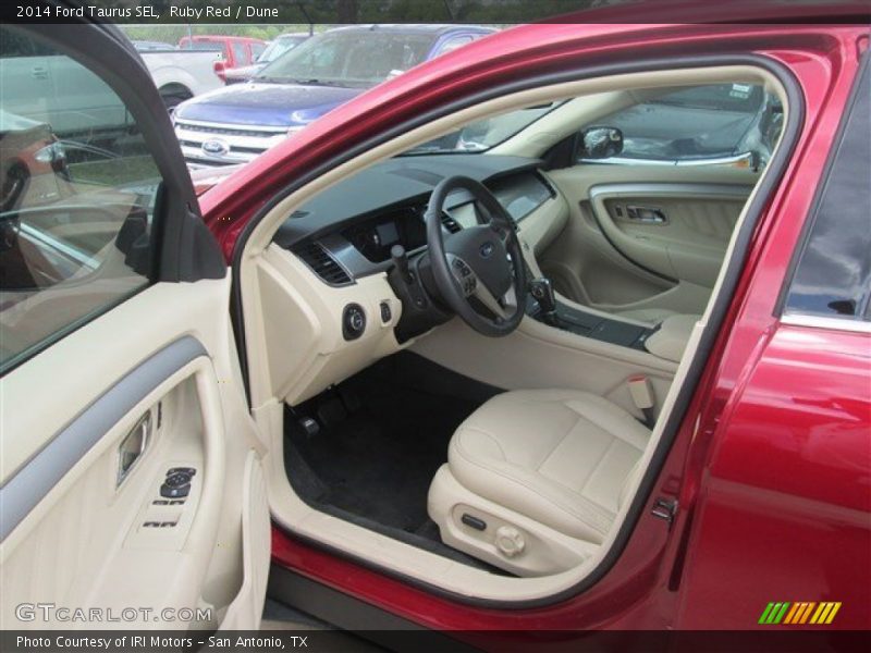 Ruby Red / Dune 2014 Ford Taurus SEL
