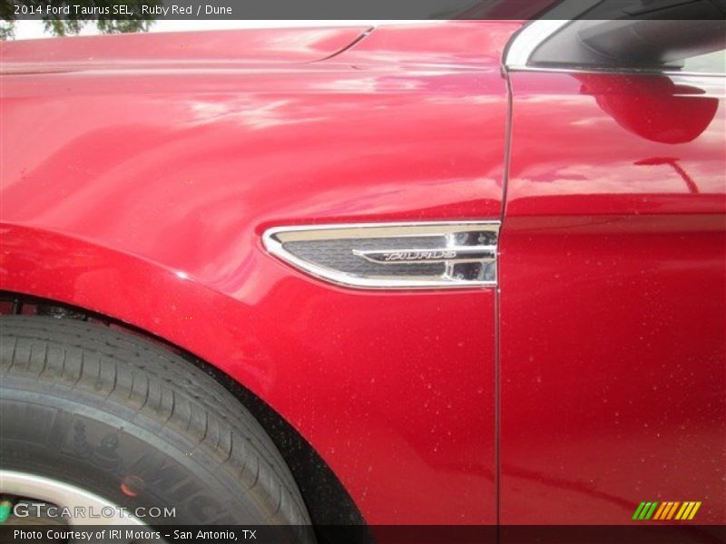 Ruby Red / Dune 2014 Ford Taurus SEL