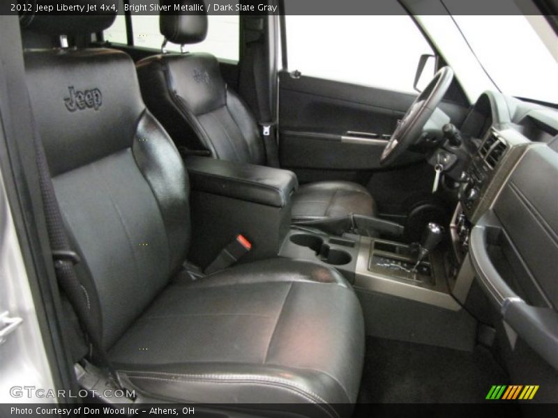 Bright Silver Metallic / Dark Slate Gray 2012 Jeep Liberty Jet 4x4