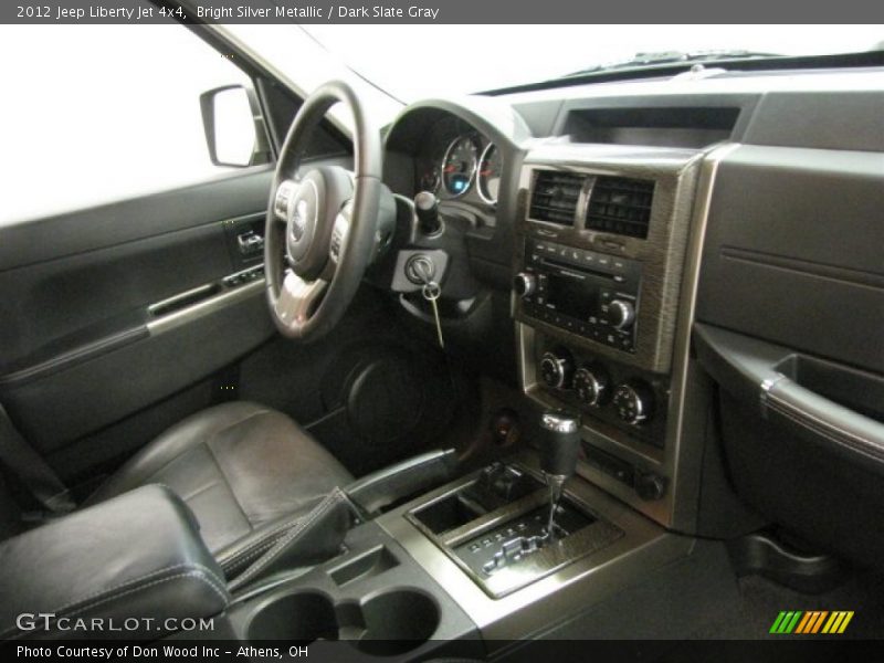 Bright Silver Metallic / Dark Slate Gray 2012 Jeep Liberty Jet 4x4