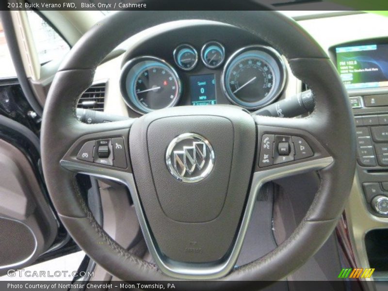 Black Onyx / Cashmere 2012 Buick Verano FWD