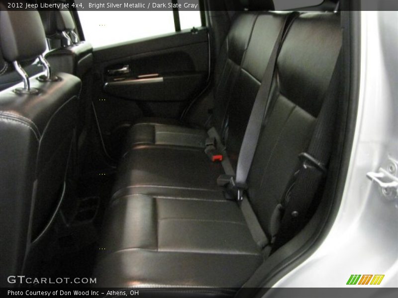 Bright Silver Metallic / Dark Slate Gray 2012 Jeep Liberty Jet 4x4