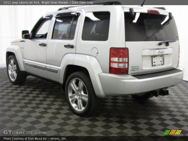 Bright Silver Metallic / Dark Slate Gray 2012 Jeep Liberty Jet 4x4