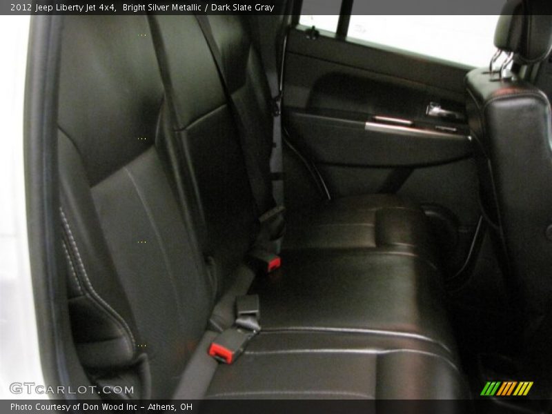 Bright Silver Metallic / Dark Slate Gray 2012 Jeep Liberty Jet 4x4