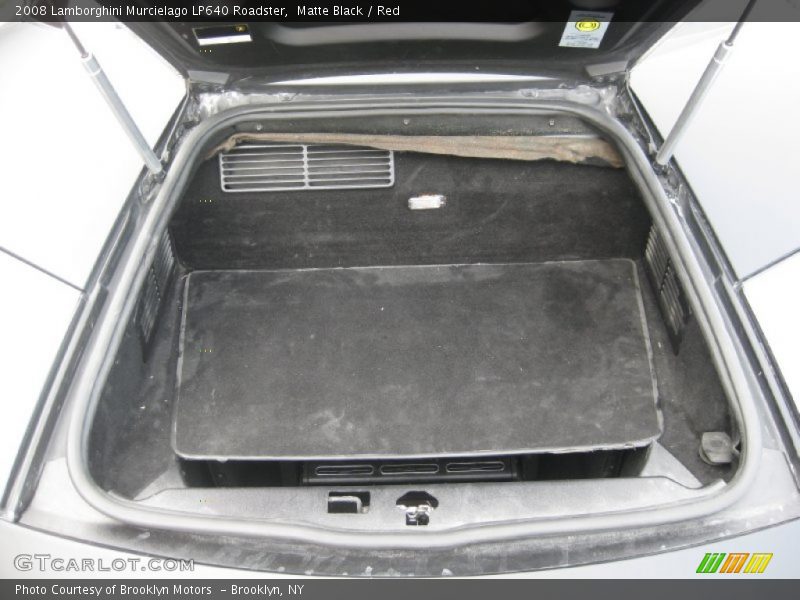  2008 Murcielago LP640 Roadster Trunk